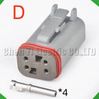 4 Pin Automotive Connectors Wire harness Plug DT06-4S DT06-4SA DT06-4SB DT06-4SC DT06-4...