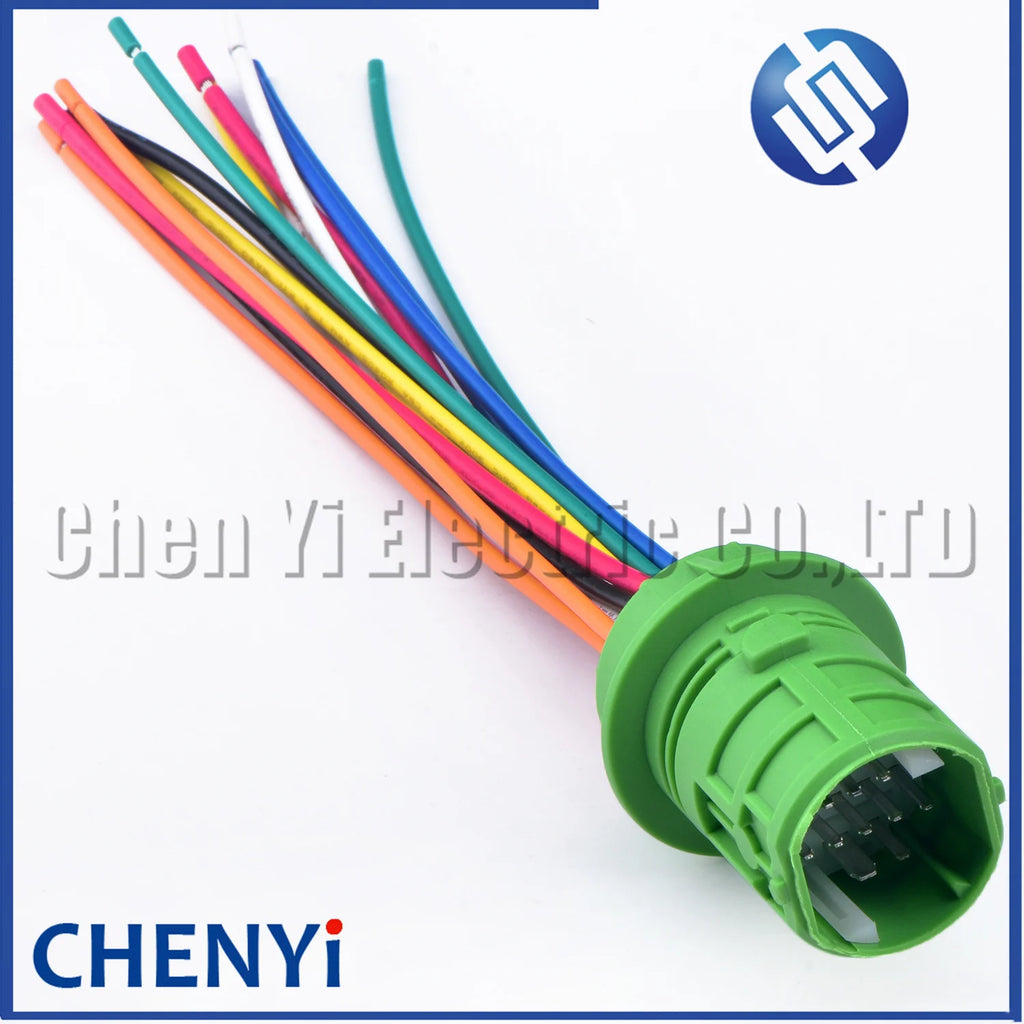 14 Pin Automotive Waterproof connector Headlight Wire harness Plug socket 10847366 DTBFHPE14BKSV For Fiat Ducato Maserati Sicma