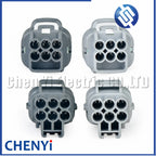 6 Pin Car headlamp harness plug Accelerator Throttle Pedal Connector MG641107-5 90980-11034 7282-7064-40 7283-7064-40 For Toyota