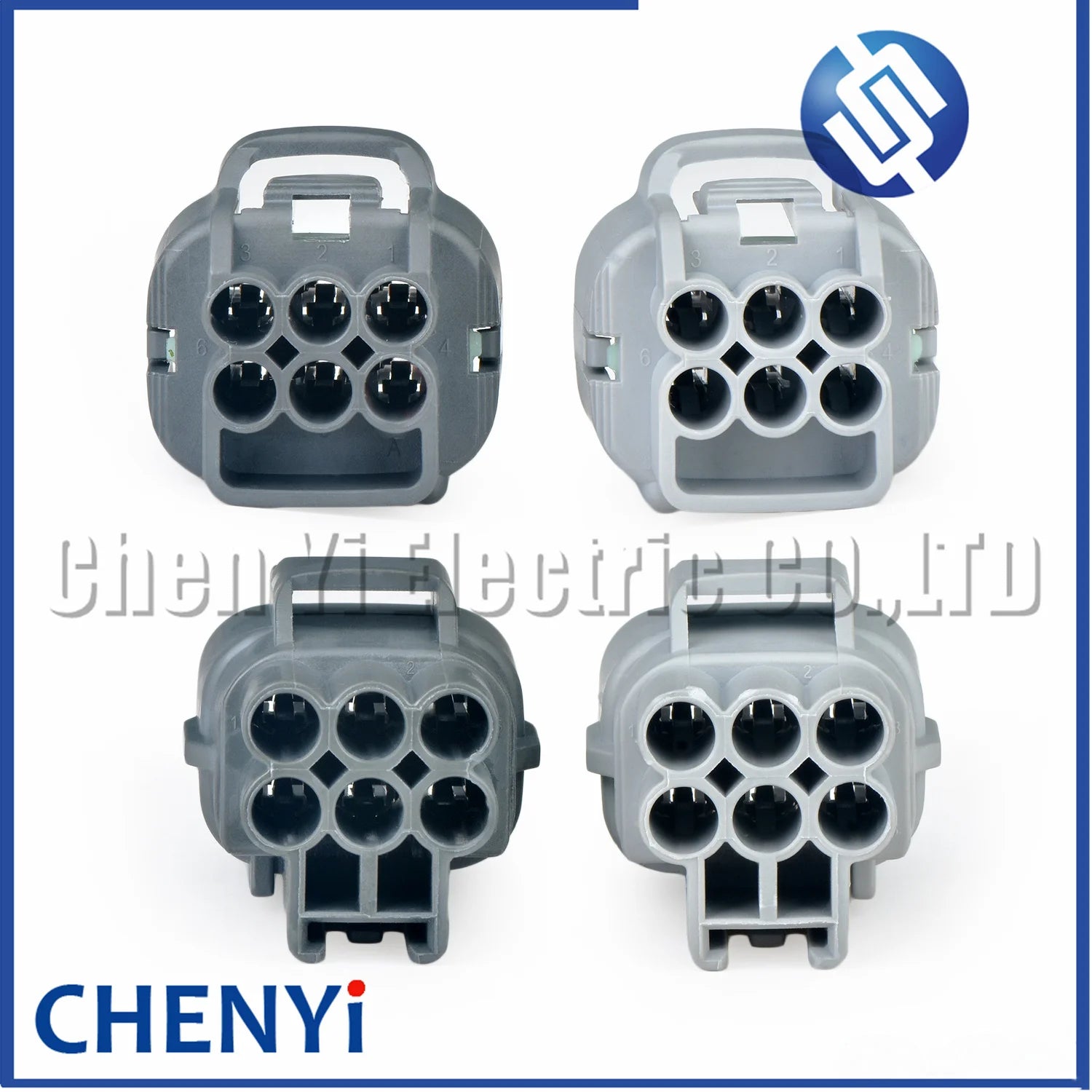 6 Pin Car headlamp harness plug Accelerator Throttle Pedal Connector MG641107-5 90980-11034 7282-7064-40 7283-7064-40 For Toyota