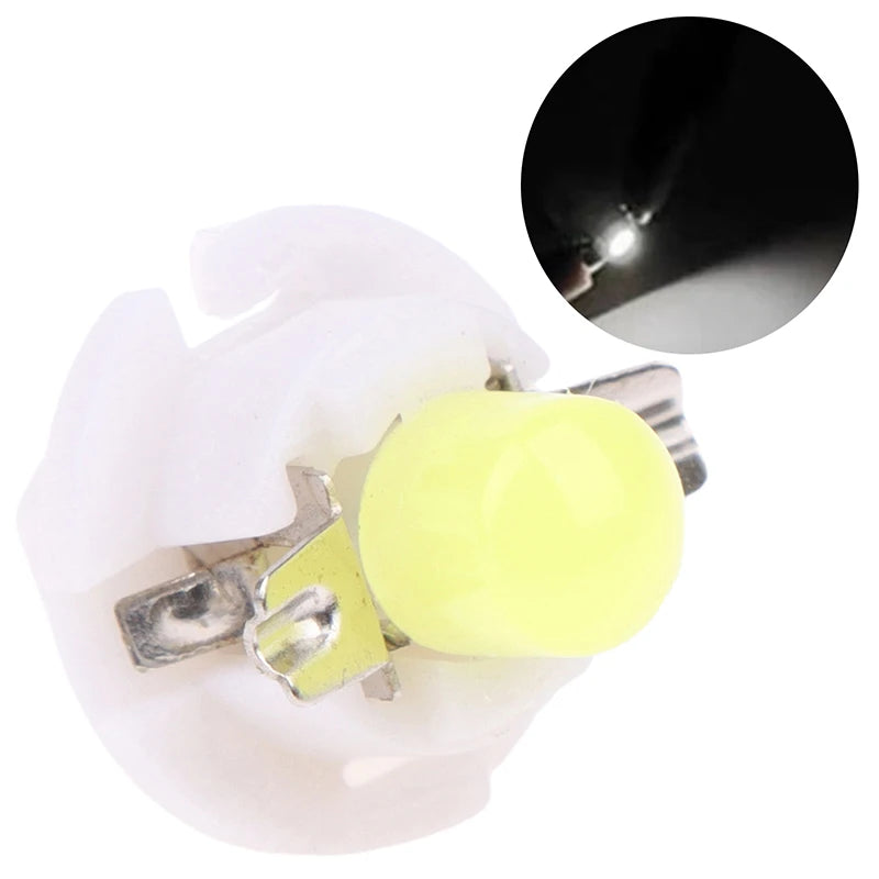 B8.4D BX8.4D Instrument Panel DC 12V Indicator Lamp Light Vehicle White Blue Green 10PCS B8.4 LED Car Cob Dash Board Bulb