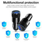 66W USB Car Charger Fast Charging Type C Chargers PD QC 3.0 Phone Charger in For IPhone 15 Pro Max Xiaomi Huawei Samsung Amagi