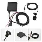Car BT 5.0 AUX USB Music Adapter MIC Audio Cable For Pioneer Radio IP-BUS P99 P01 Bluetooth Receiver Car Kit
