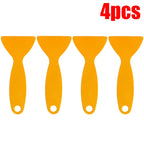 Yellow Scraper Car Film Application Tools Universal Auto Film Wrap Tint Tinted Sticker Scraper Hard Sticker Smooth Squeegee Kit