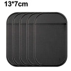 Car Dashboard Silicone Anti-Slip Pad Phone Storage Holder Car Interior Storage Non-Slip  Sticky pad  Phone Mount Accessories New
