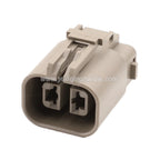 2-PIN Waterproof 6.3mm Male Female Connectors For Nissan Hyundai Matrix Elantra Alternator Socket 7122-6224-40 MG640188-5