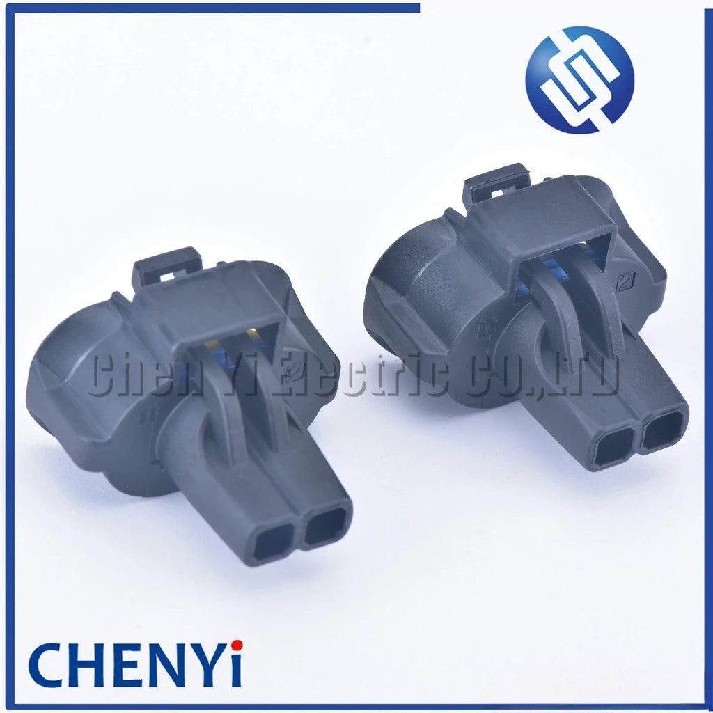 2 pin car waterproof connector headlight fog light harness plug for Nissan Teana Qashqai Tiida H7 H8 H9 240PC023S4019