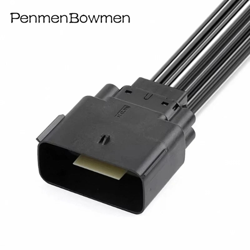 1 Set 16 Pin Car Oil Pump Radar Fog Light Plug Engine Electrical Cable Connectors Female Male Wire Harness 34985-1601 34986-2144