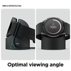 For Apple Watch Series 11 10 9 8 7 6 5 SE Ultra 3 2 1 Charger Dock Station Silicone Bracket Iwatch Cable Holder Charger Stand Am