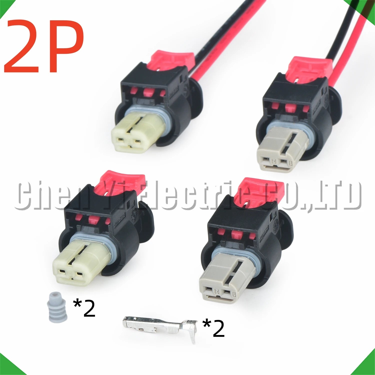 2-pin auto connector connector automotive connectors taillight speaker buzzer harness