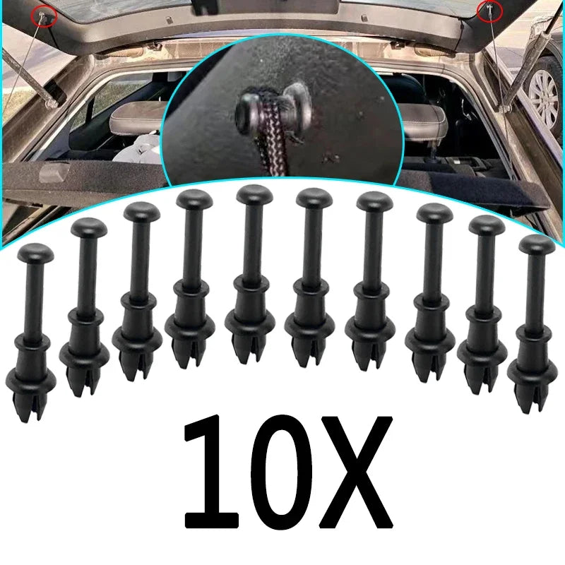 For Audi A3 8V/8P 2003 2004 2005 2006 2007 - 2020 Car Parcel Shelf String Holder Rivet Hanger Rear Trunk Cargo Clips Replacement