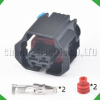 2-Pin Wire Harness Waterproof Connector injector harness fuel injector