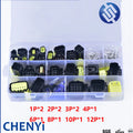 299 Pcs 1.8mm 1-16 Pin Waterproof plug Electrical Wire Connector Sets Kits with Crimp Pins and rubber seals 174661-2