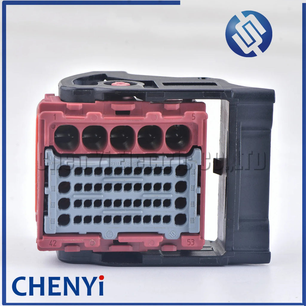 53 Pin/way Receptacle Hybrid Modular Wiring Plug ECU connector With Pins 64321-2019 643212019 34763-0001 64321-2011