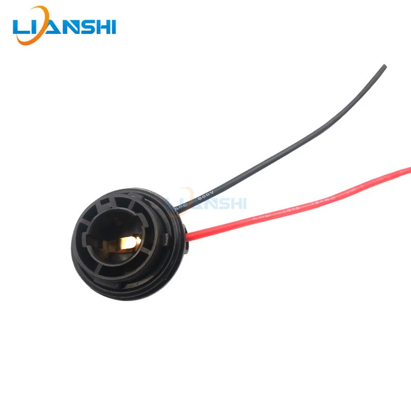 Automotive LED socket wire connector BA15S/1156/1157 bulb turn signal light socket wire harness