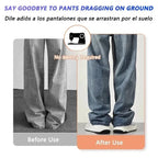Invisible Leg Shortening Clip, Non-Slip Pants Edge Clip, Quick Fix Hem Clip, Hidden Pants Adjuster, Sewing Accessories Amagi