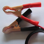 2 Pcs Car 50AMP Battery Inverter Wire Power Transfer Cable Alligator Clip Devices Plastic And Copper Cables Battery Clip Wire