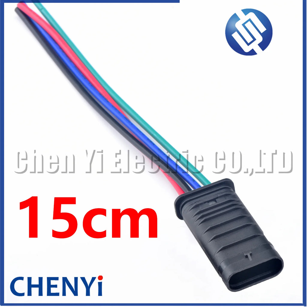 4 Pin male or female Automotive waterproof connector Ignition coil wire harness plug 6189-7667 For Hyundai Kia