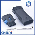2 set 4 Pin male or female car intake pressure sensor connector plug 1.2L auto Oxygen Sensor O2 connectors 12162190