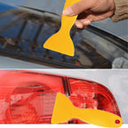 Yellow Scraper Car Film Application Tools Universal Auto Film Wrap Tint Tinted Sticker Scraper Hard Sticker Smooth Squeegee Kit
