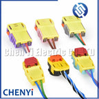 2 Pin Automotive connector Sensor Wire harness Plug 1-1563974-1 with 12-20cm wires
