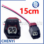 2 Pin Auto water jet motor plug temperature sensor connector 7282-5548-30 7283-5558-10 7282-5558-10 7283-5548-30 For Volvo Mazda
