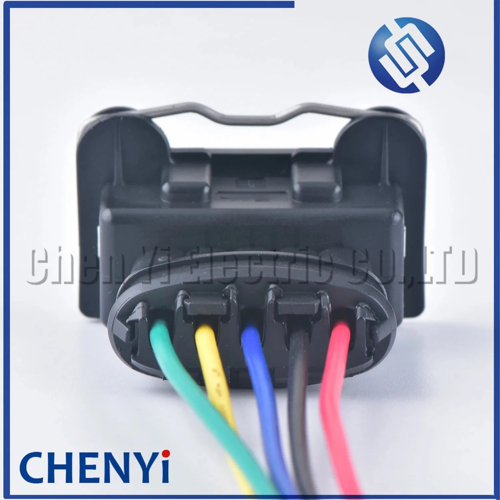 5 Pin Ignitor plug Sensor plug Motorcycle headlamp plug Wire harness connector with wires 282193-1 1 287 013 006 827579-1