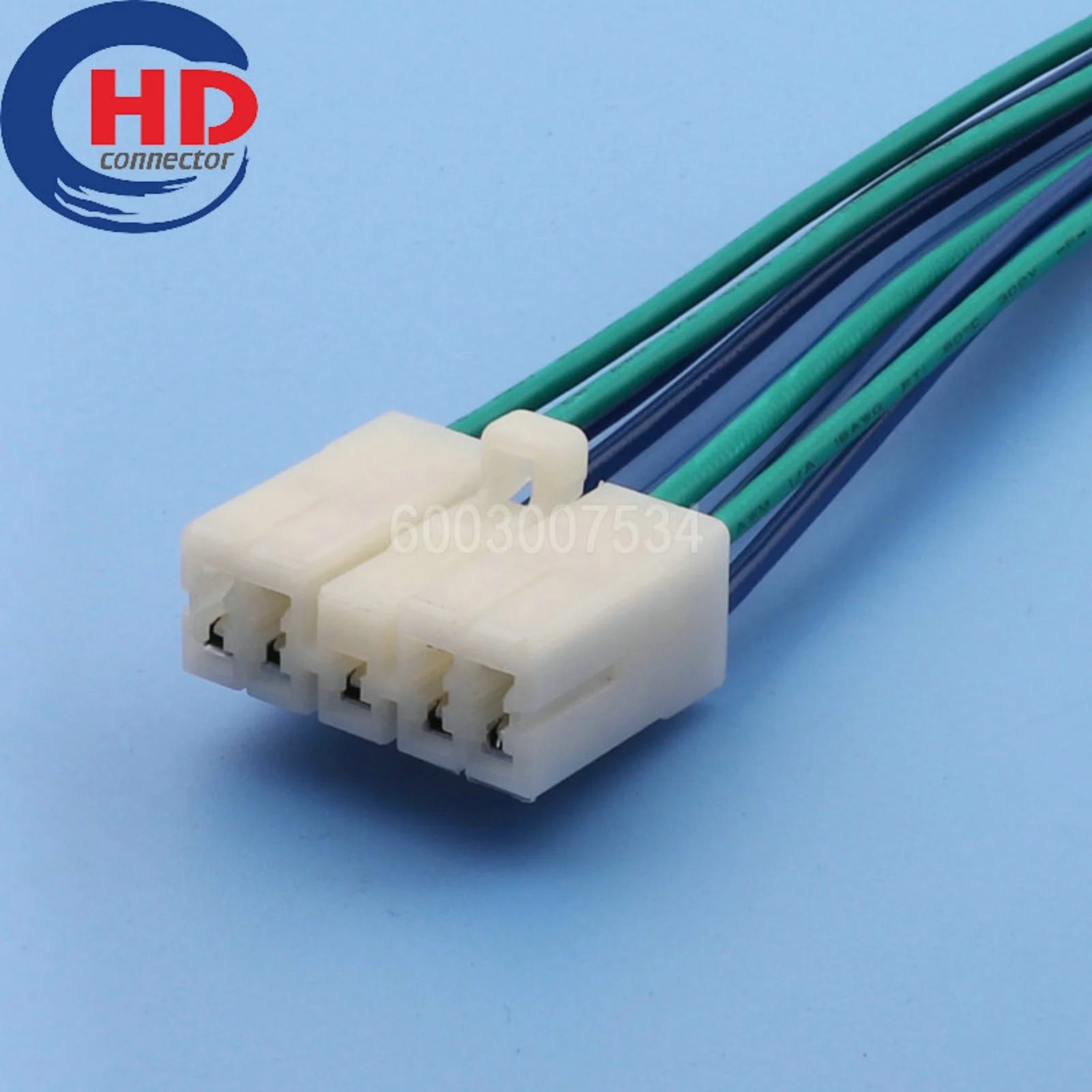 9 Pin Connector Unsealed 3mm Series Female Connector Cable Plug Motorcycle Electrical Harnesses Wiring Harness 172496-1