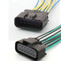 15326915 15326910 12 Pin Connector Waterproof 2.8mm Series Male Female Connectors Motorcycle Electrical Harnesses Wiring Harness