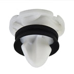10Pcs Door Trim Panel Mounting Clips White Nylon For Renault 7703077476 Car Interior Accessories Fastener Clips