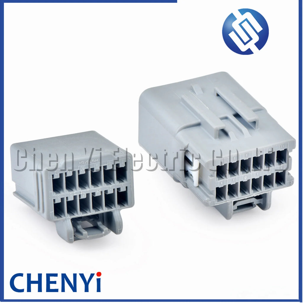 12 Pin Automotive connector Keyless start module Wire harness plug 7283-3442-40 7282-3442-40 For Ford Nissan Volvo BLIS
