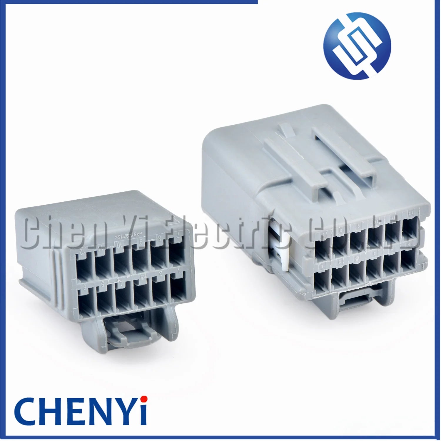 12 Pin Automotive connector Keyless start module Wire harness plug 7283-3442-40 7282-3442-40 For Ford Nissan Volvo BLIS