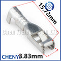 50 Pcs 2.8mm Crimp Pins Spade Connector tin-plated brass Wire Pin DJ611-E2.8A DJ621-E2.8A For Car Automobile Relay Circuit Board