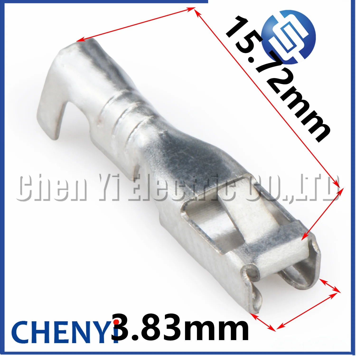 50 Pcs 2.8mm Crimp Pins Spade Connector tin-plated brass Wire Pin DJ611-E2.8A DJ621-E2.8A For Car Automobile Relay Circuit Board