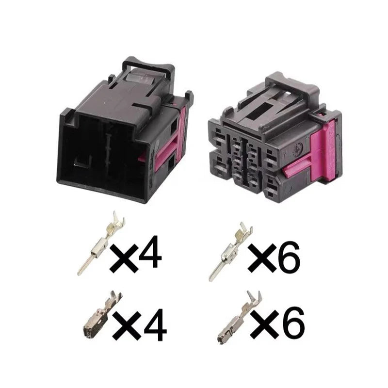 4F0937743/4F0937733 is suitable for automotive connectors such as Volkswagen Bora and Audi seat heating plugs