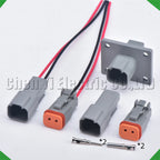 2-Pin Wire Harness female Waterproof Connector Automotive Electrical Harness pigtail