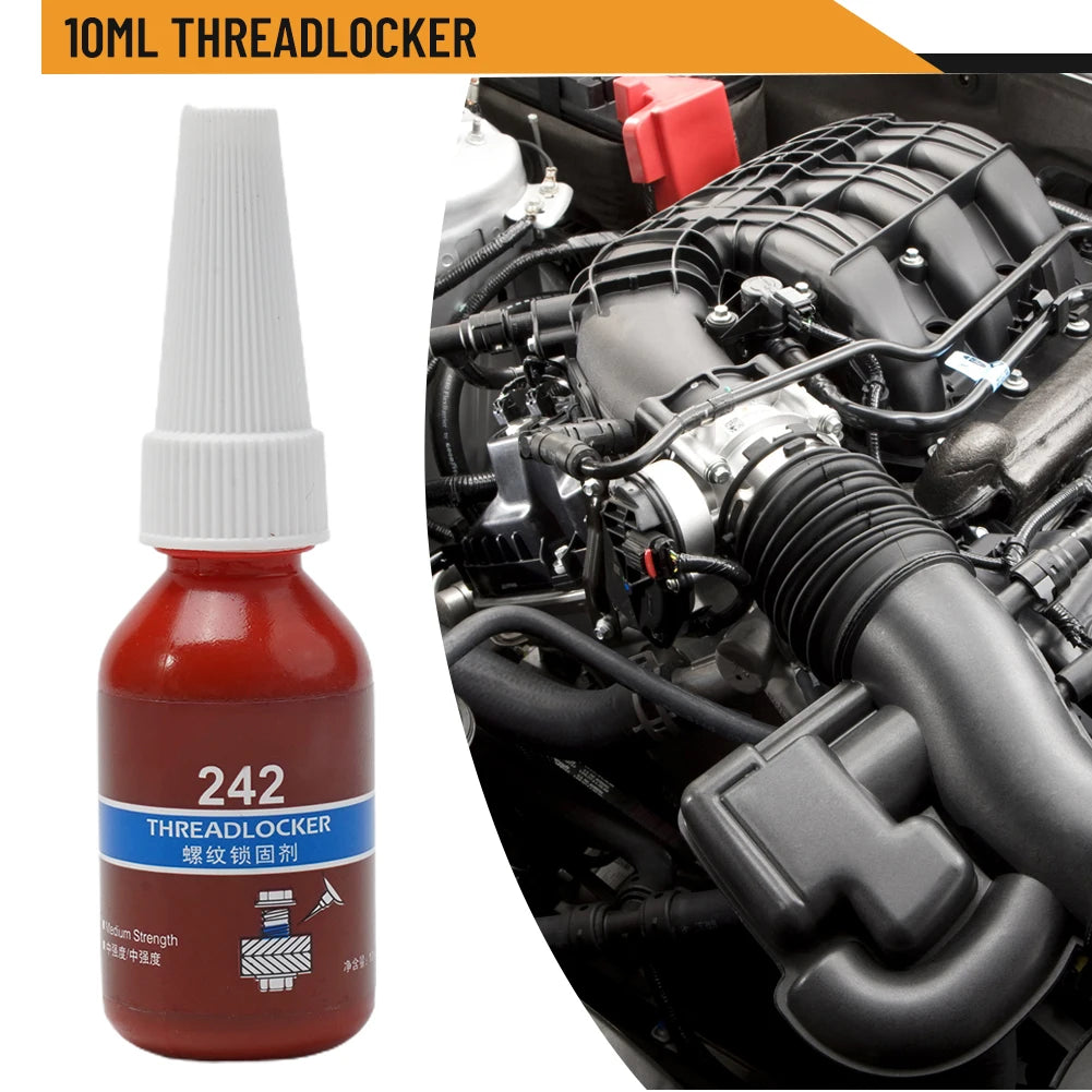 1 Pcs 10ml Threadlocker 222/242/243/262/263/271/277/290 Anaerobic Glue Anti-loose Fastening Sealant Adhesives Caulk Adhesives