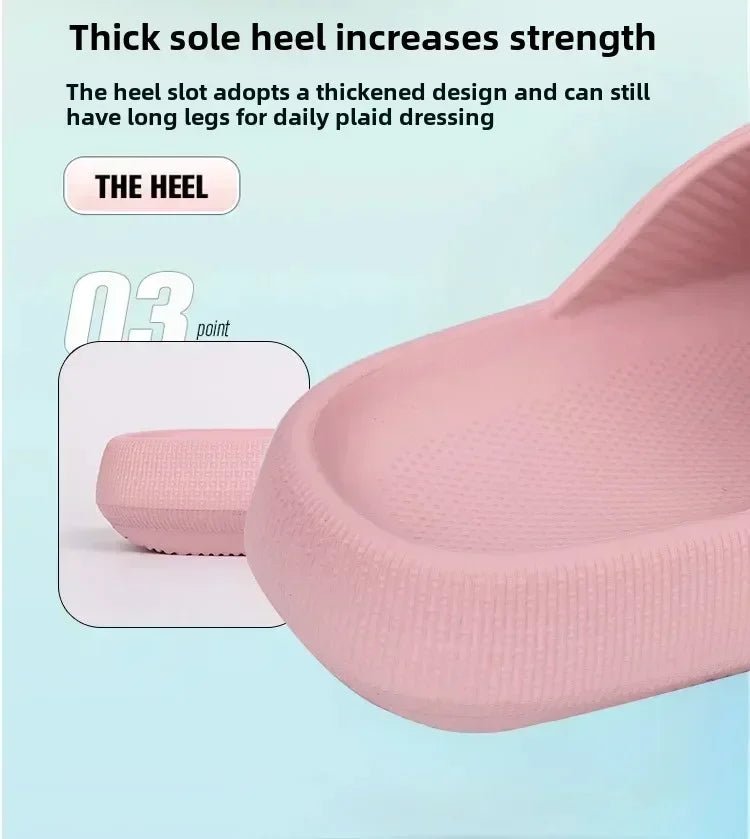 Men's Casual Simple Buckle Adjustable Eva One-Piece Double-Bar Flat Slip-On Slippers Suitable for Home and Outdoor Beach Sandals