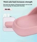 Men's Casual Simple Buckle Adjustable Eva One-Piece Double-Bar Flat Slip-On Slippers Suitable for Home and Outdoor Beach Sandals