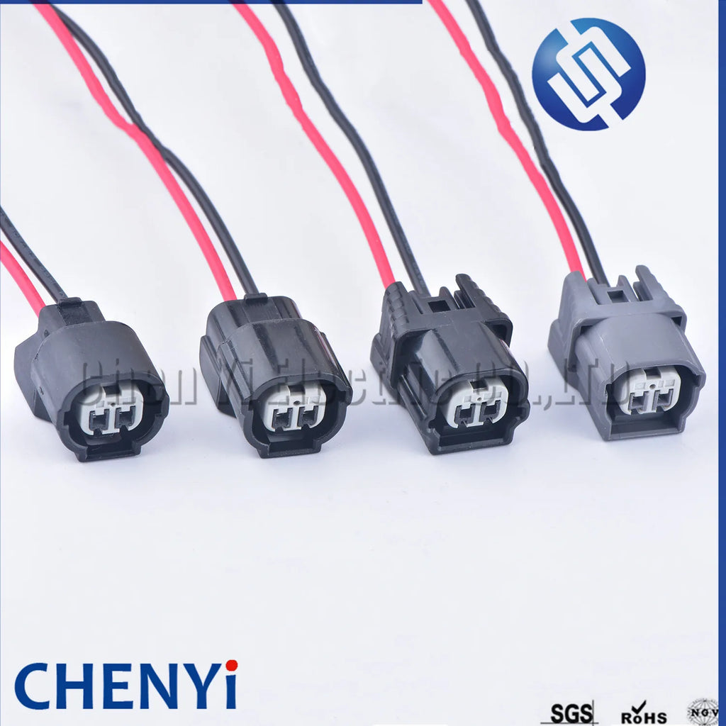 2 Pin Air Intake Temperature Sensor  ignition coil plug ABS sensor Connector 6189-0891 6189-0890 6189-7036 for Honda Accord CRV