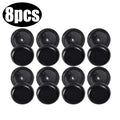 4/8pcs Car Safety Seatbelt Stopper Buckle Adjust Seat Belt Spacing Limit Stop Plastic Anti-slip Button Retainer Car Interior