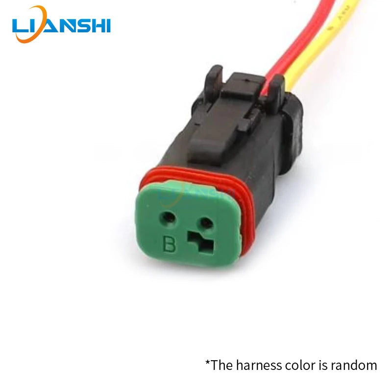 Wiring harness plug connectors suitable for the solenoid valve pressure sensors of Sany Excavator SY135 205 215 305