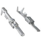 50 Pcs 2.8mm series male loose Pin unsealed Wire Crimp Brass tin plating terminals 962883-1