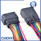 16 Pin Headlight Socket Automotive Lamp Light Connector For Ford Focus Mondeo EDGE Fiesta 33472-1740 33472-1601 with wire