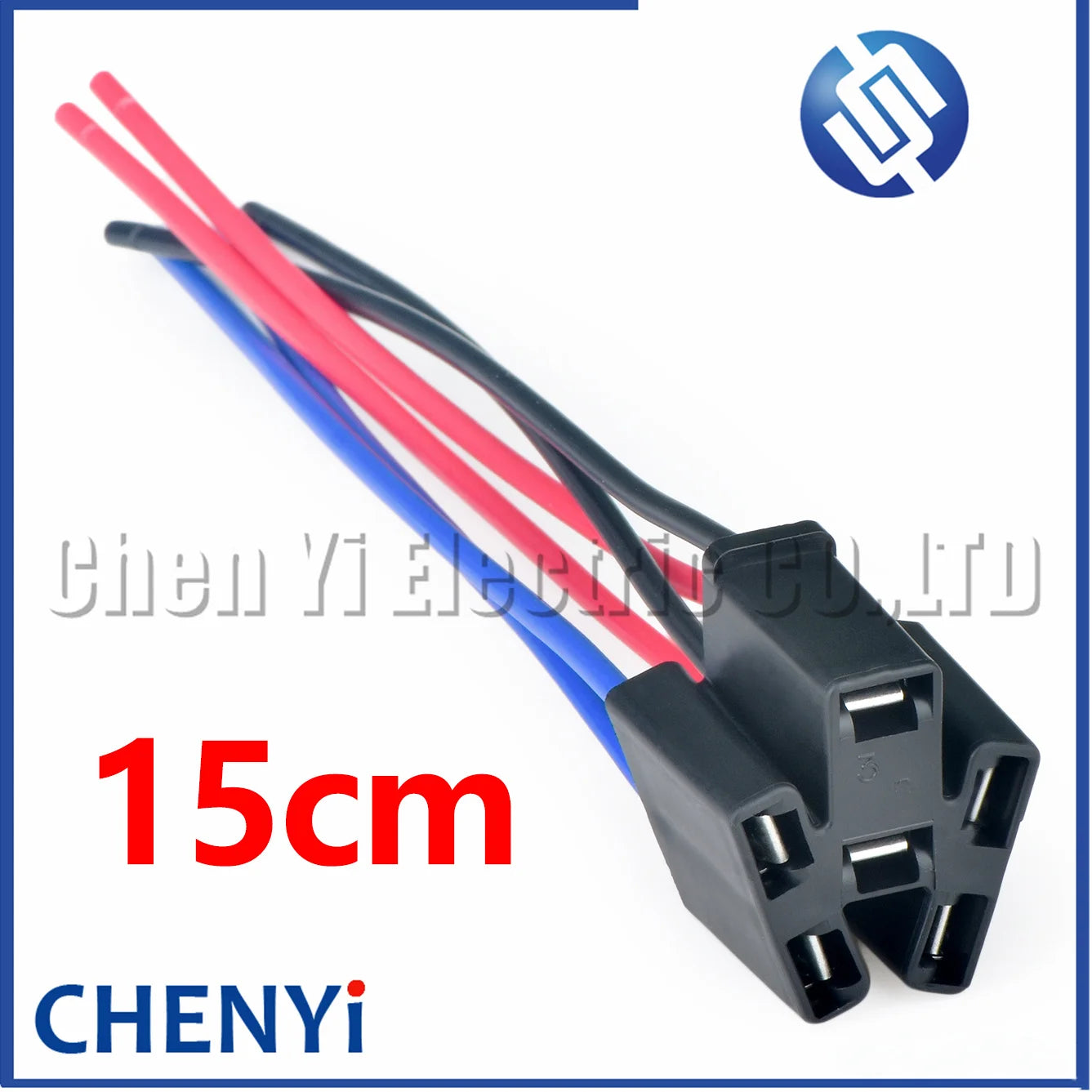 6 Pin 6 Way Automotive Electric Relay harness plug socket 6.3mm series connector CY000617-6.3F