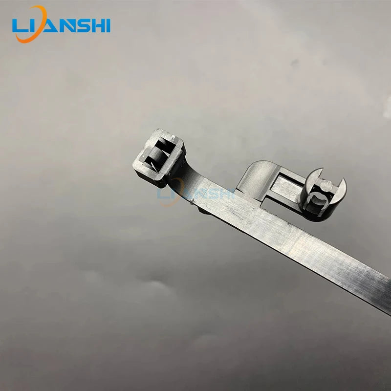 Automobile fixed head cable tie pin, nylon cable tie, auto repair forklift special binding wire 8*160
