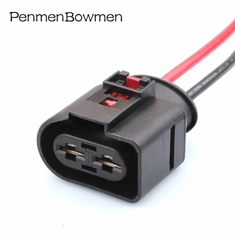 1 Set 2 Pin Auto Waterproof Electric Connector Power Pump Wire Harness Plug 1J0971955 1K0971955 4B0971955 1K0971055A