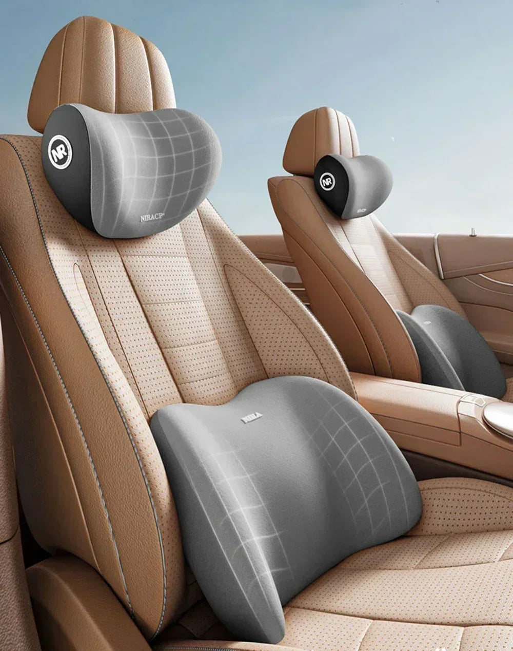 Car Cotton Ergonomic Bed Waist Pad for Sleep Lumbar Support Pillow for Lower Back Pain Relief Orthopedic Cushion Lumbar Amagi