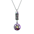 Car Wheel Shock Absorber Ornament Car Interior Rearview Mirror Pendant Car Pendant Hanging, Halloween, Christmas Gift Amagi