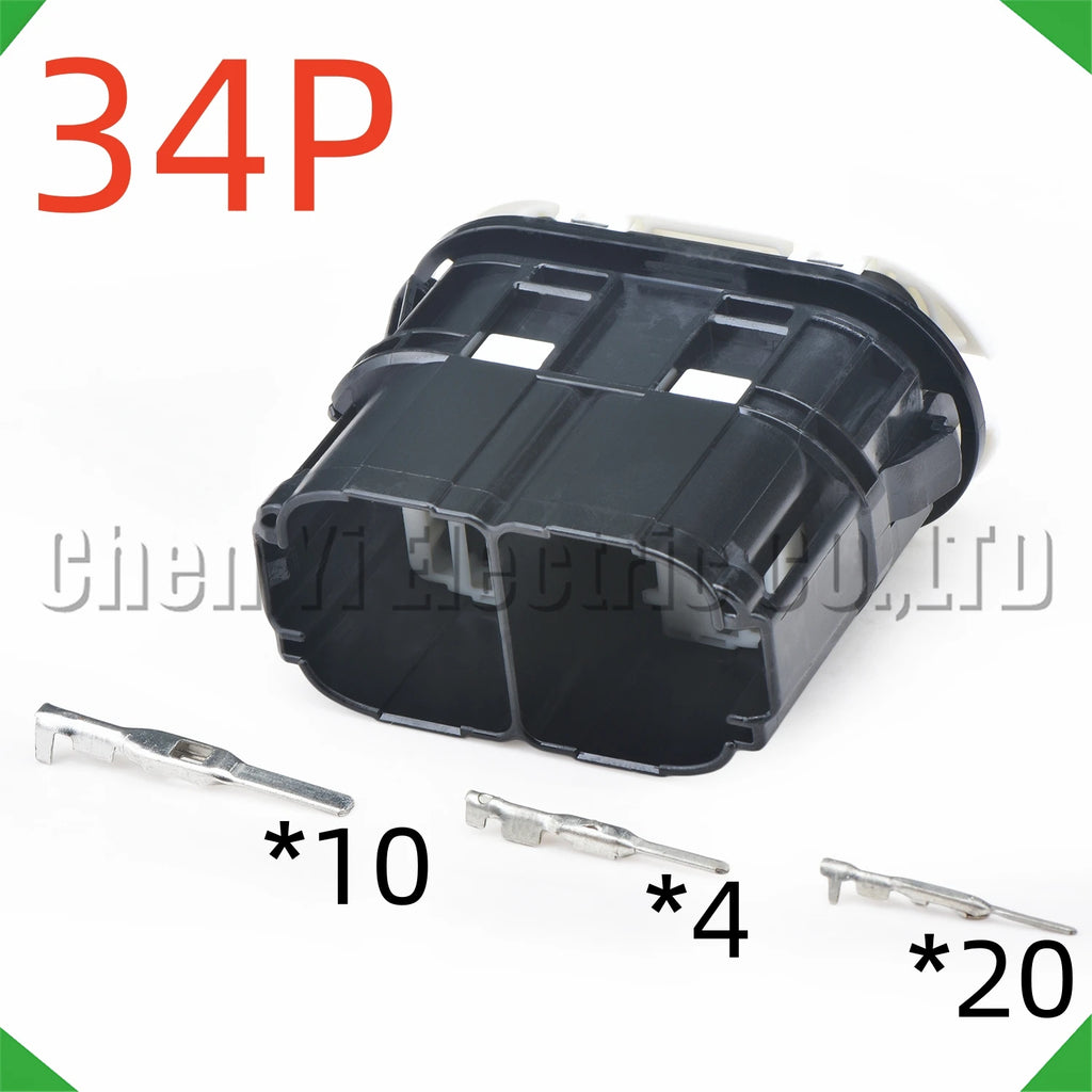 17 Pin 34 Pin Automotive Connectors car door Wire harness Plug 6098-6595 6098-6597 6098...